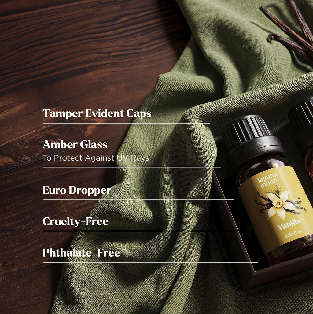 Fall Essential Oils Set for Diffuser for Home 6 X 10Ml