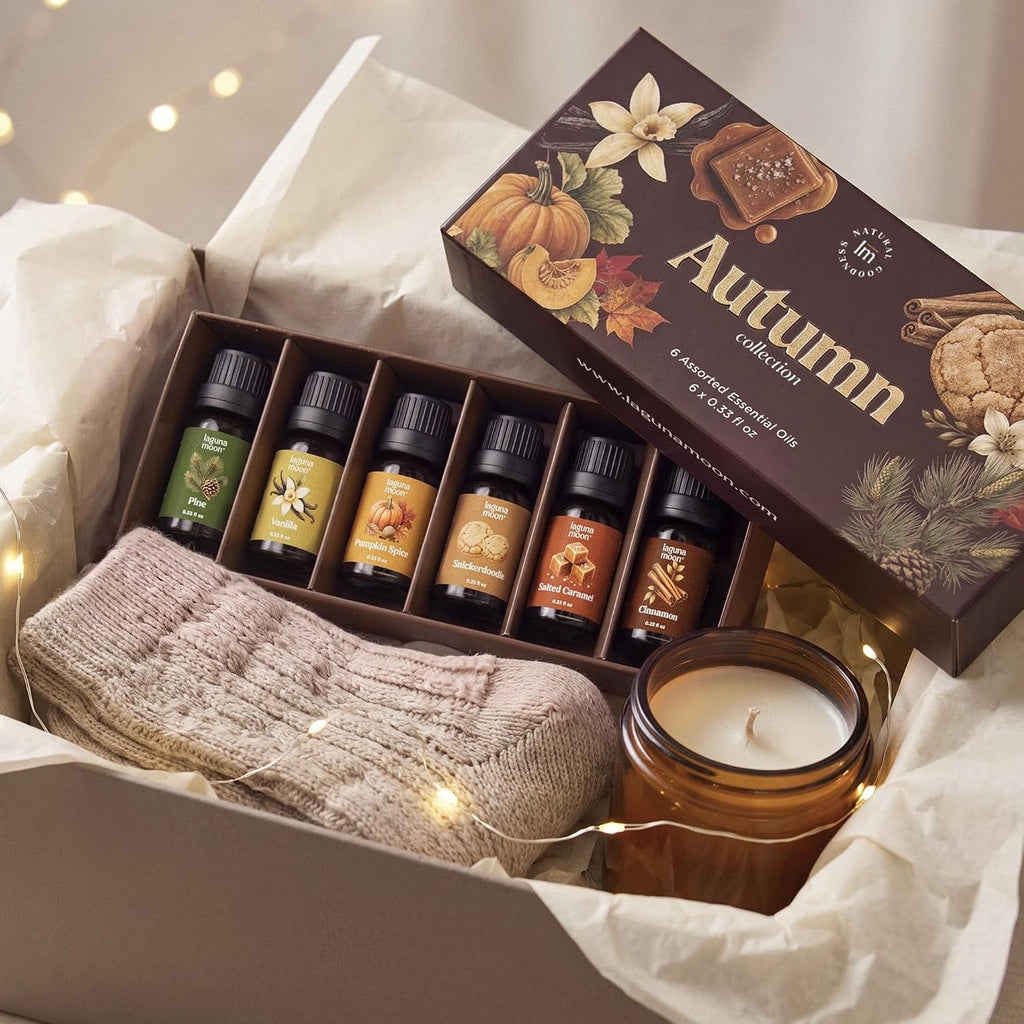 Fall Essential Oils Set for Diffuser for Home 6 X 10Ml